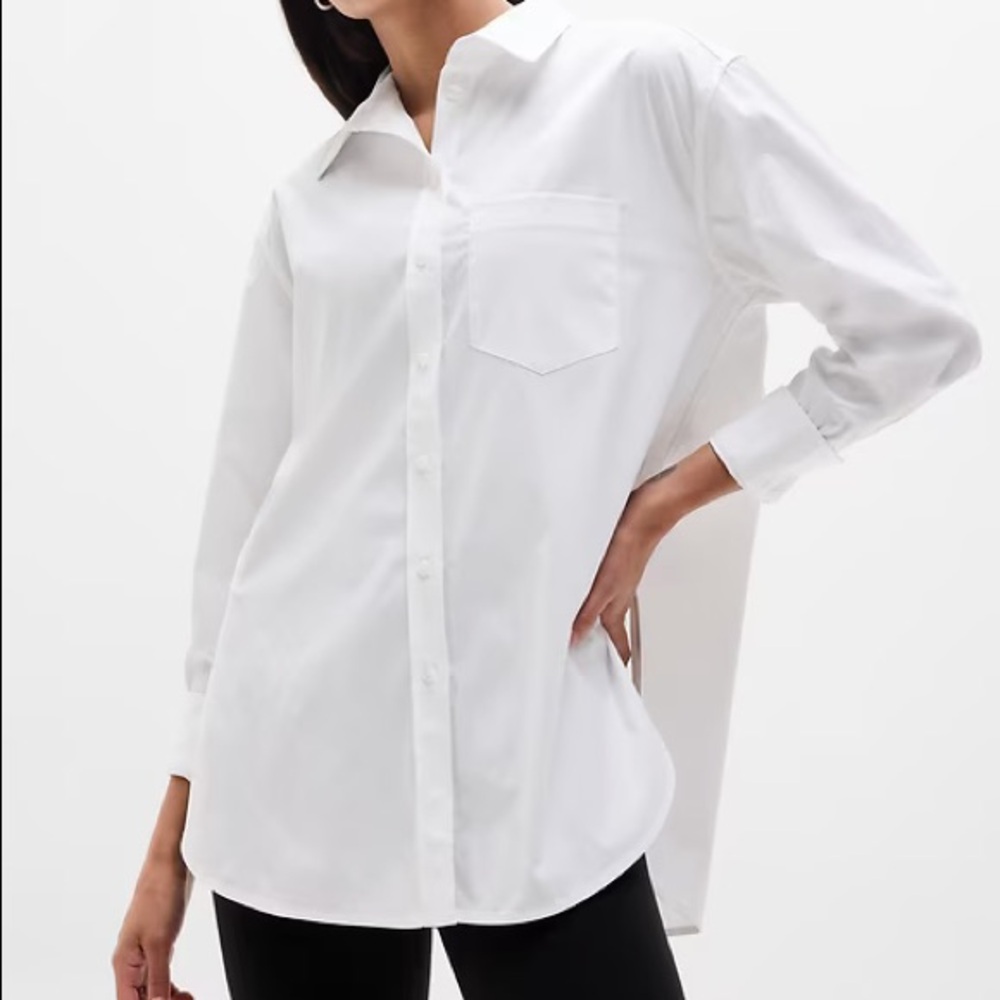 ATHLETA POPLIN SHIRT - Picture 3 of 3